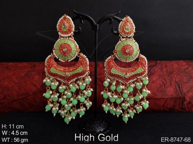 ER-8747-68-RUBY PARROT GREEN